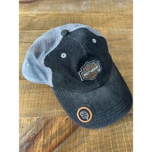 Vintage Harley Davidson Black Hat‎